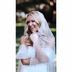 Pearl cathedral veil